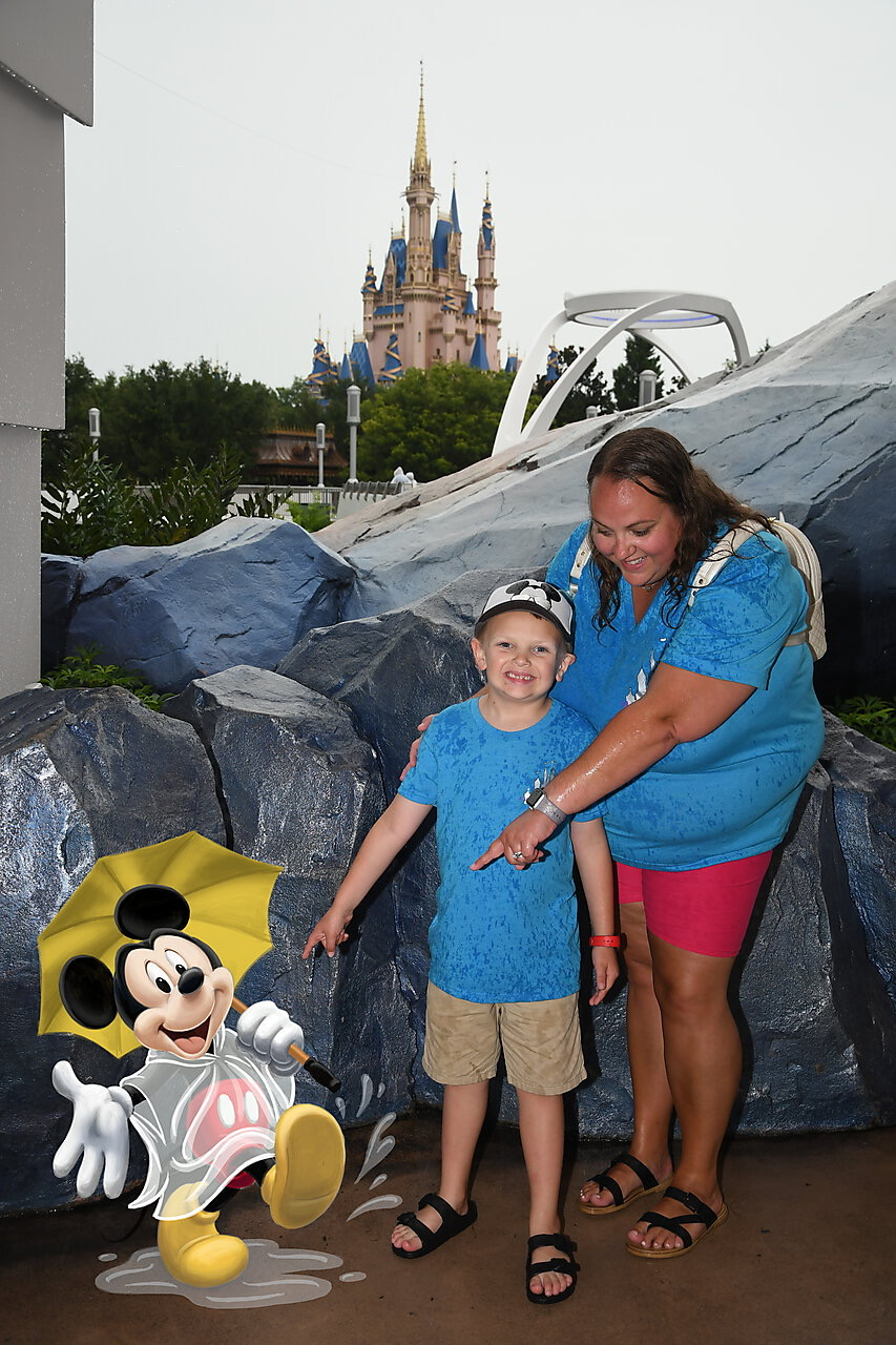 Rain in Disney World